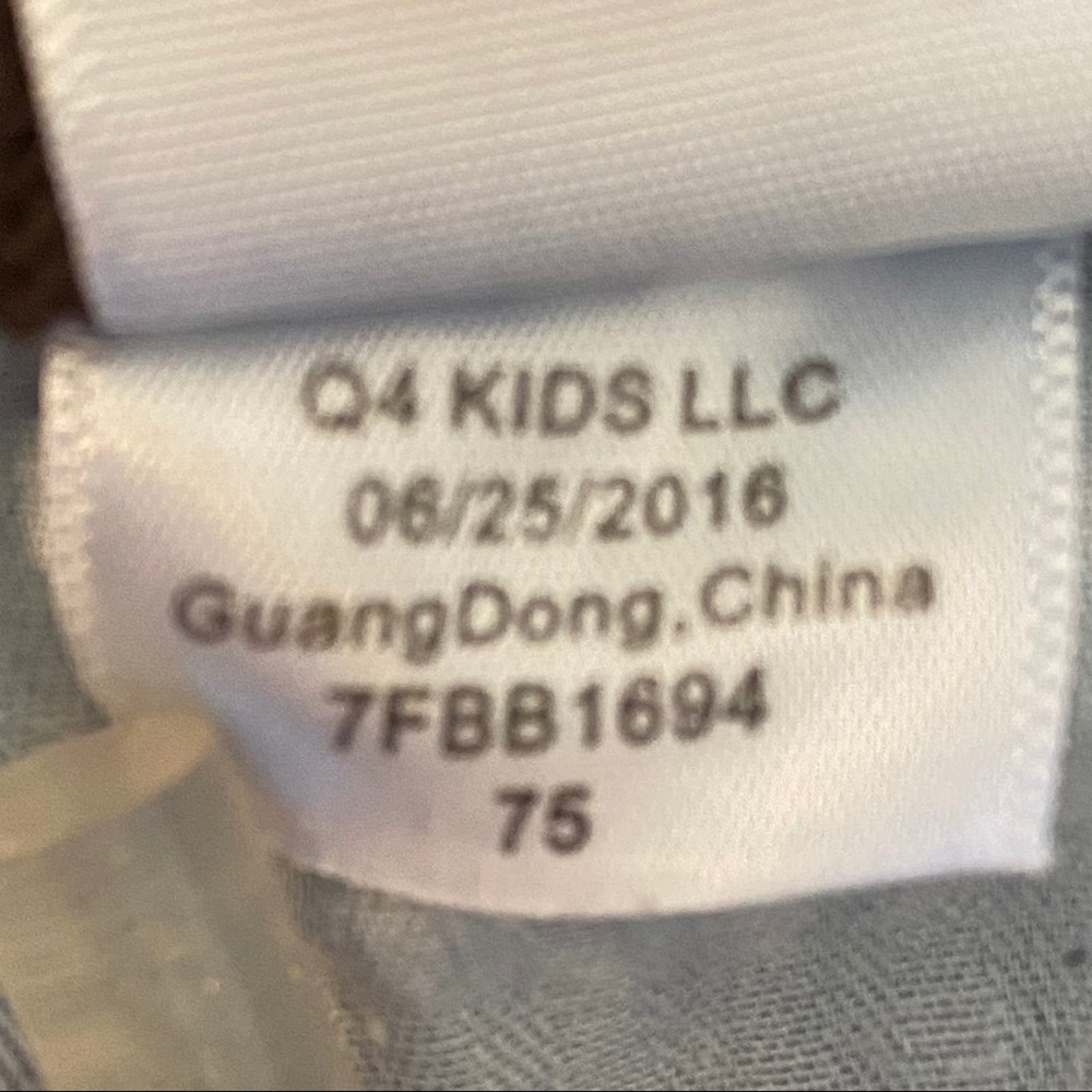 7 for all Mankind Paxtyn Distressed Straight Leg Jeans Youth Size 14 Medium Wash - Picture 9 of 9